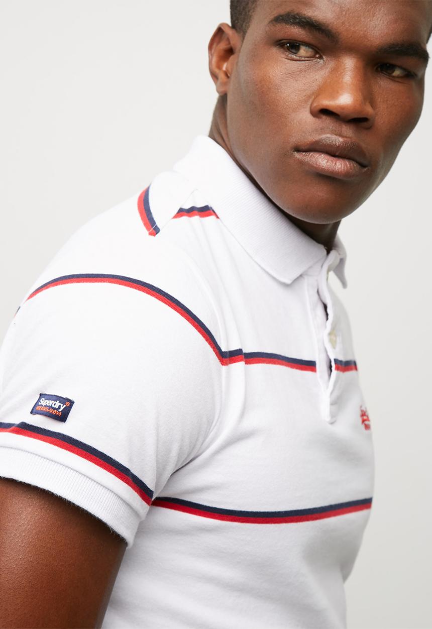 Superdry. - Echo beach YD stripe polo