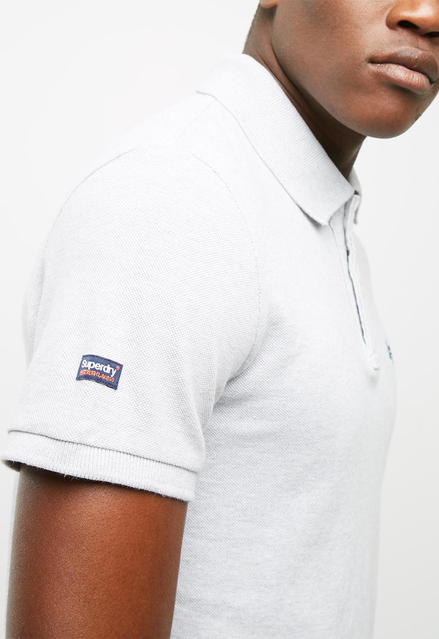 Superdry. - Classic fit pique polo