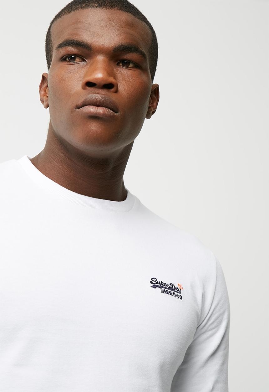 Superdry. - Orange label vintage EMB tee
