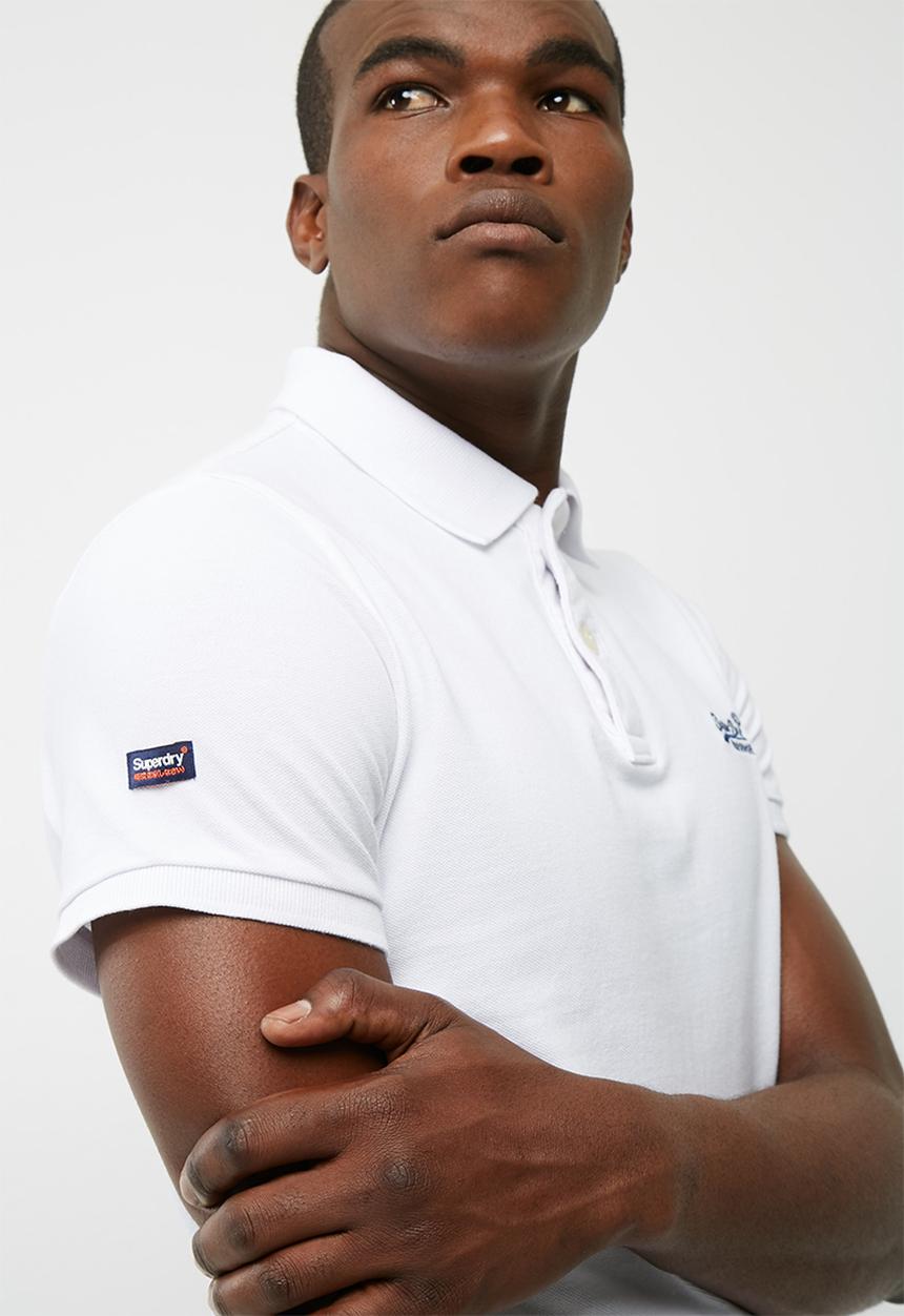 Superdry. - Classic fit pique polo