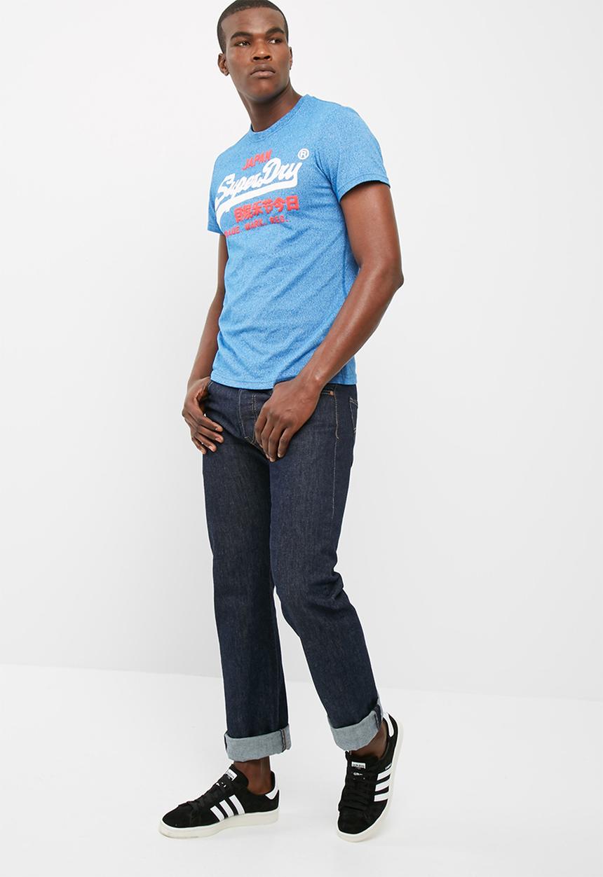 Superdry. - Vintage logo duo tee