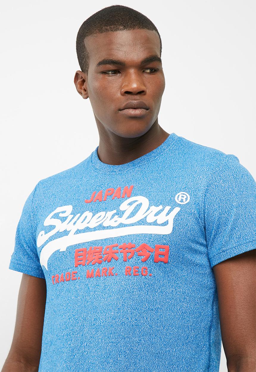 Superdry. - Vintage logo duo tee