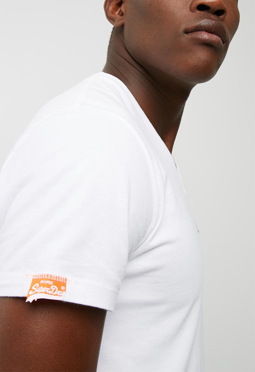 Superdry. - Orange label vintage vee tee