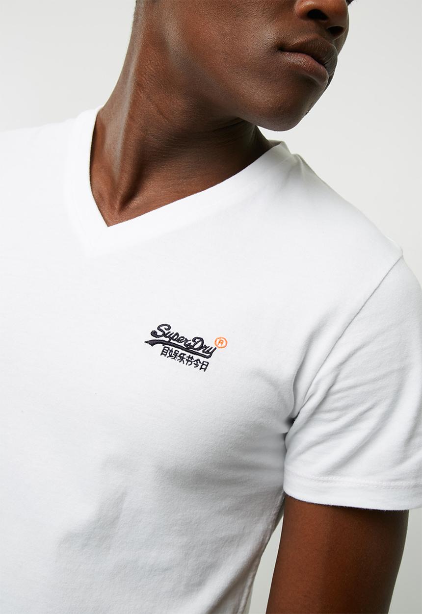 Superdry. - Orange label vintage vee tee