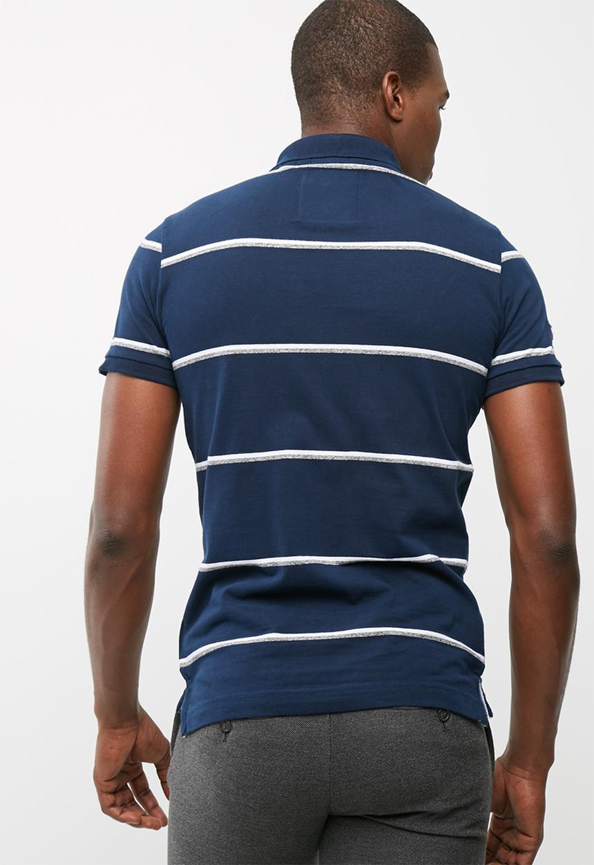 Superdry. - Echo beach YD stripe polo