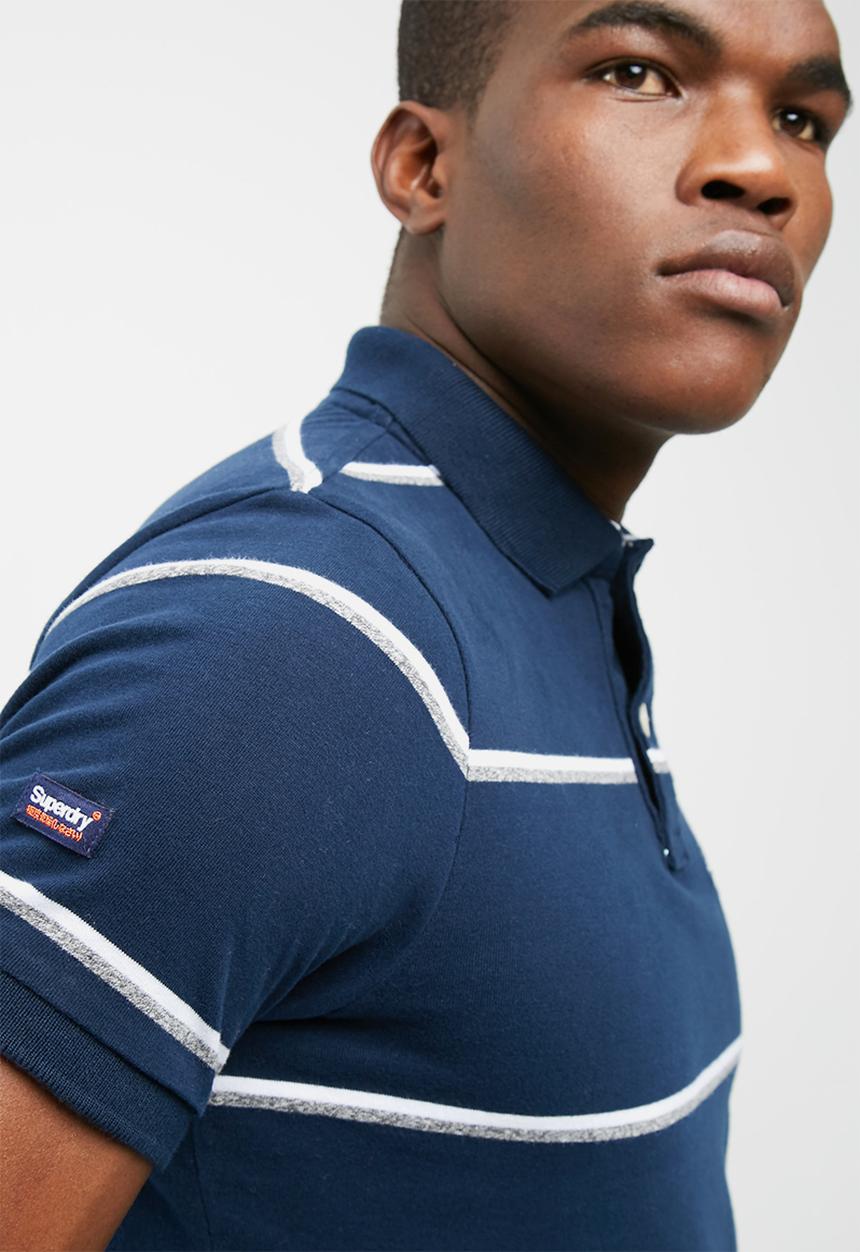 Superdry. - Echo beach YD stripe polo