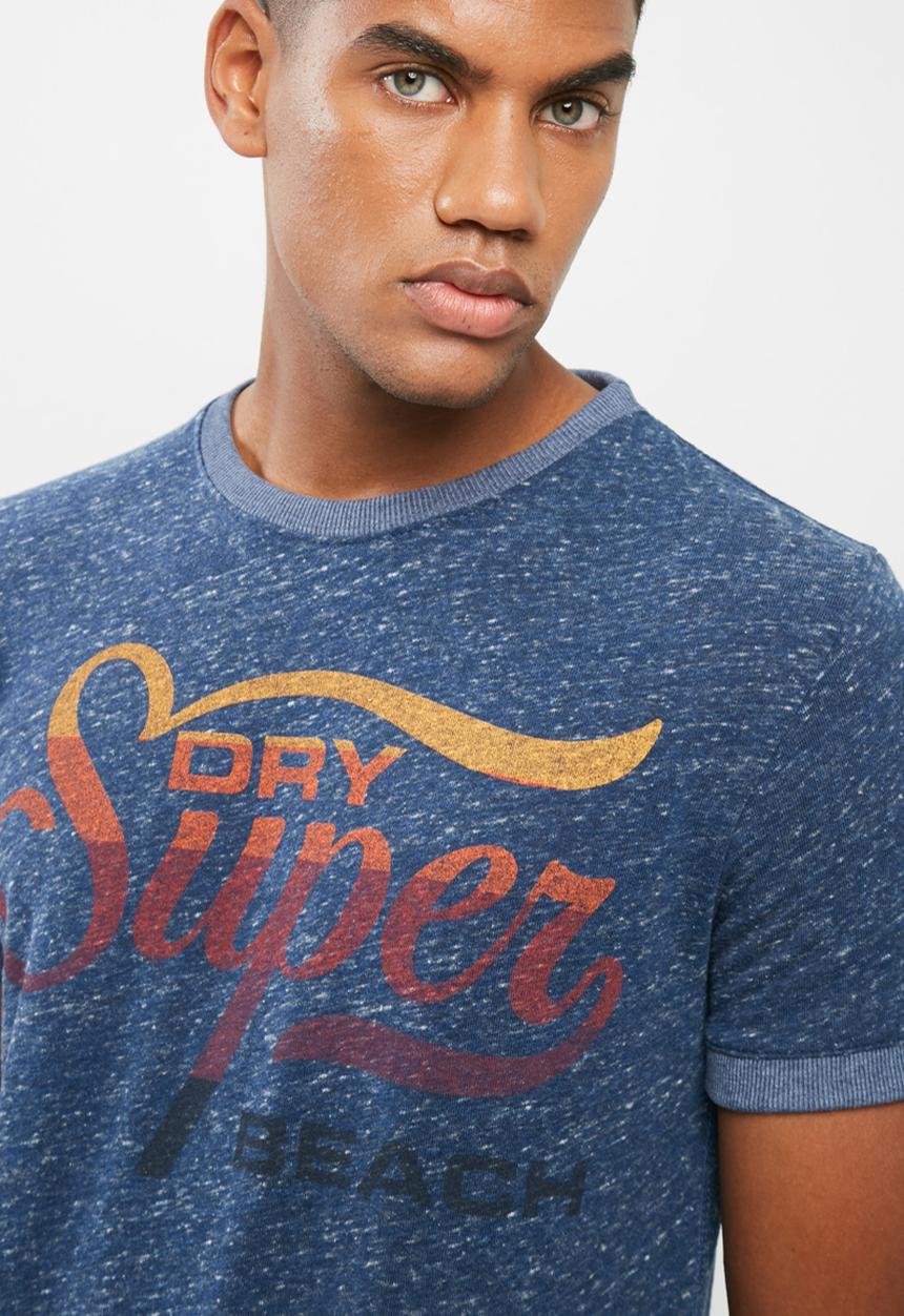 Superdry. - Super 77 swim ringer tee