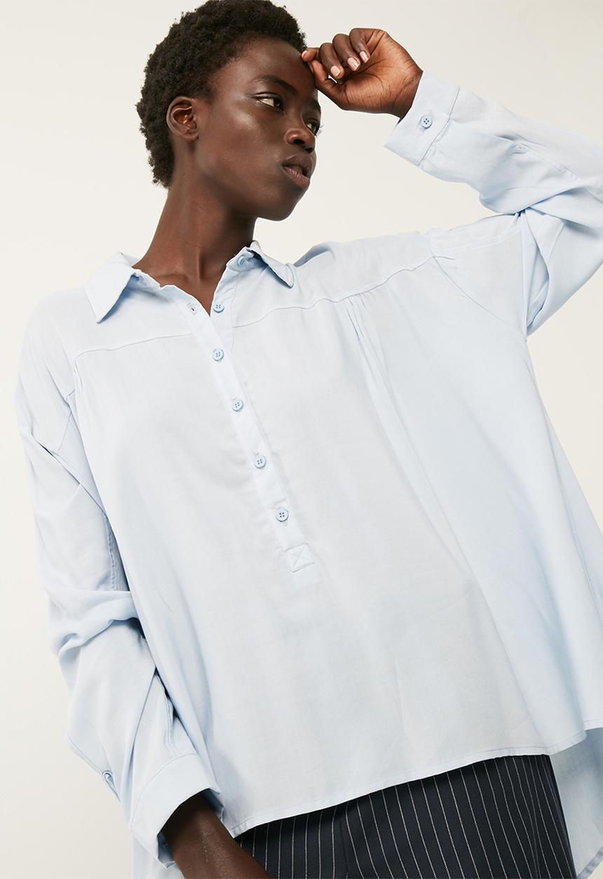 dailyfriday - Soft gathered shirt
