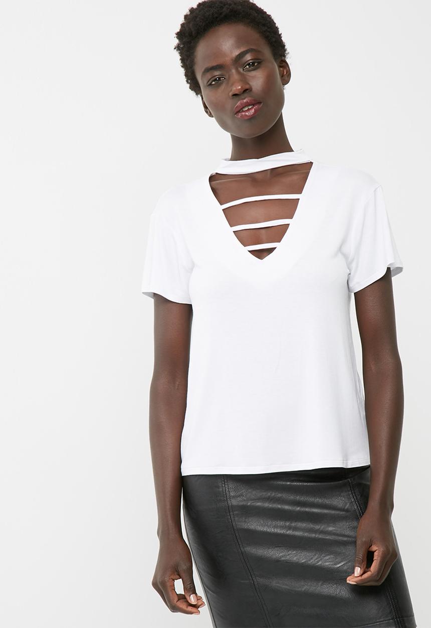 dailyfriday - Choker knit tee