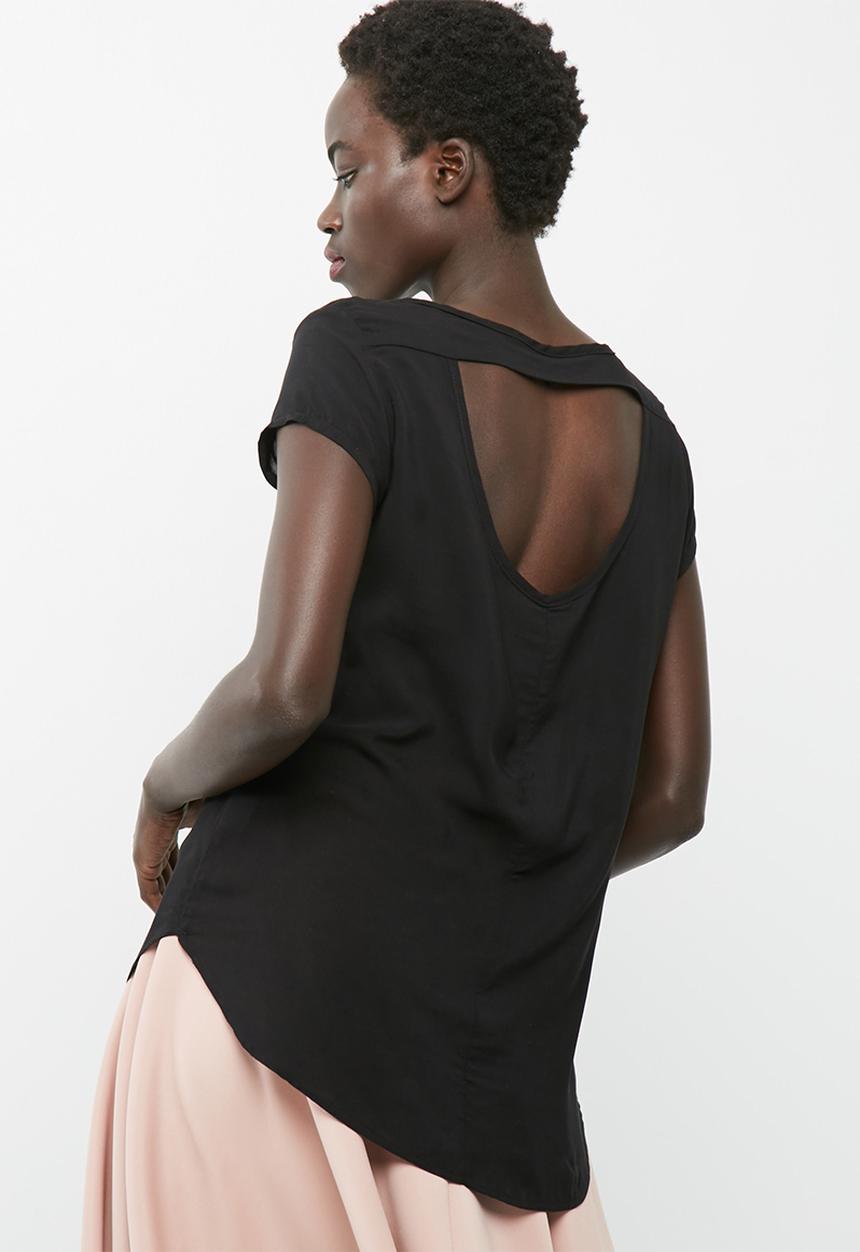 dailyfriday - Open back shell top