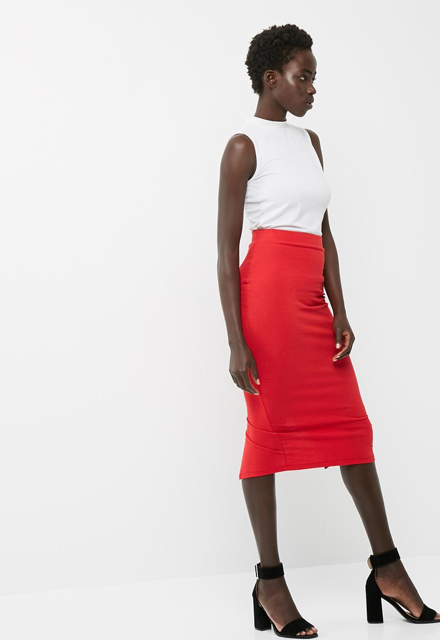 dailyfriday - Midi pencil skirt 2 pack
