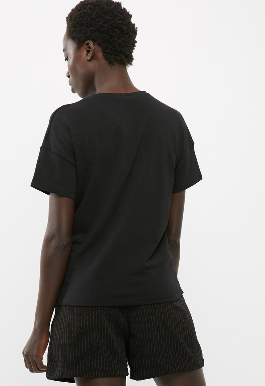dailyfriday - Lace up front tee