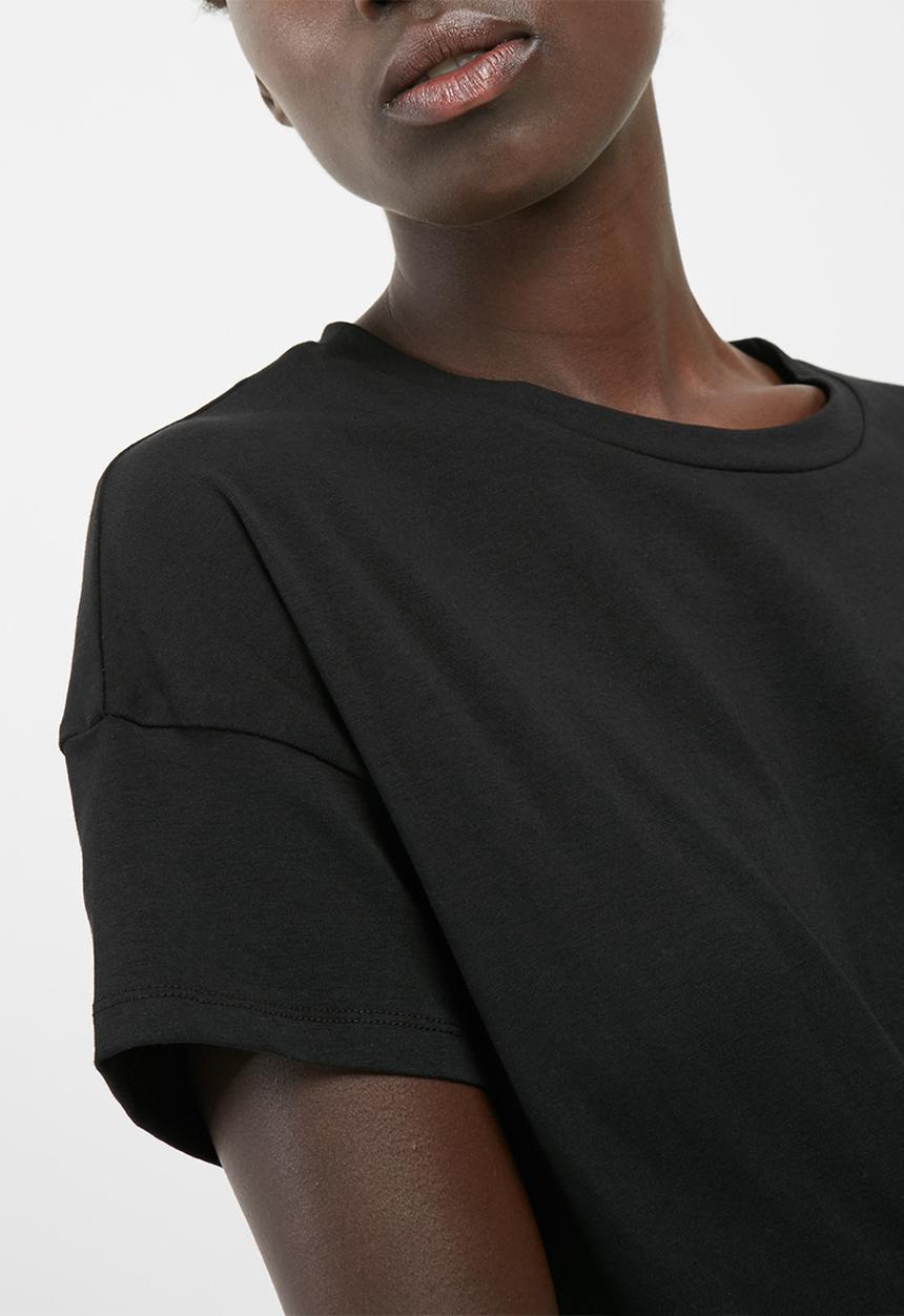 dailyfriday - Lace up front tee