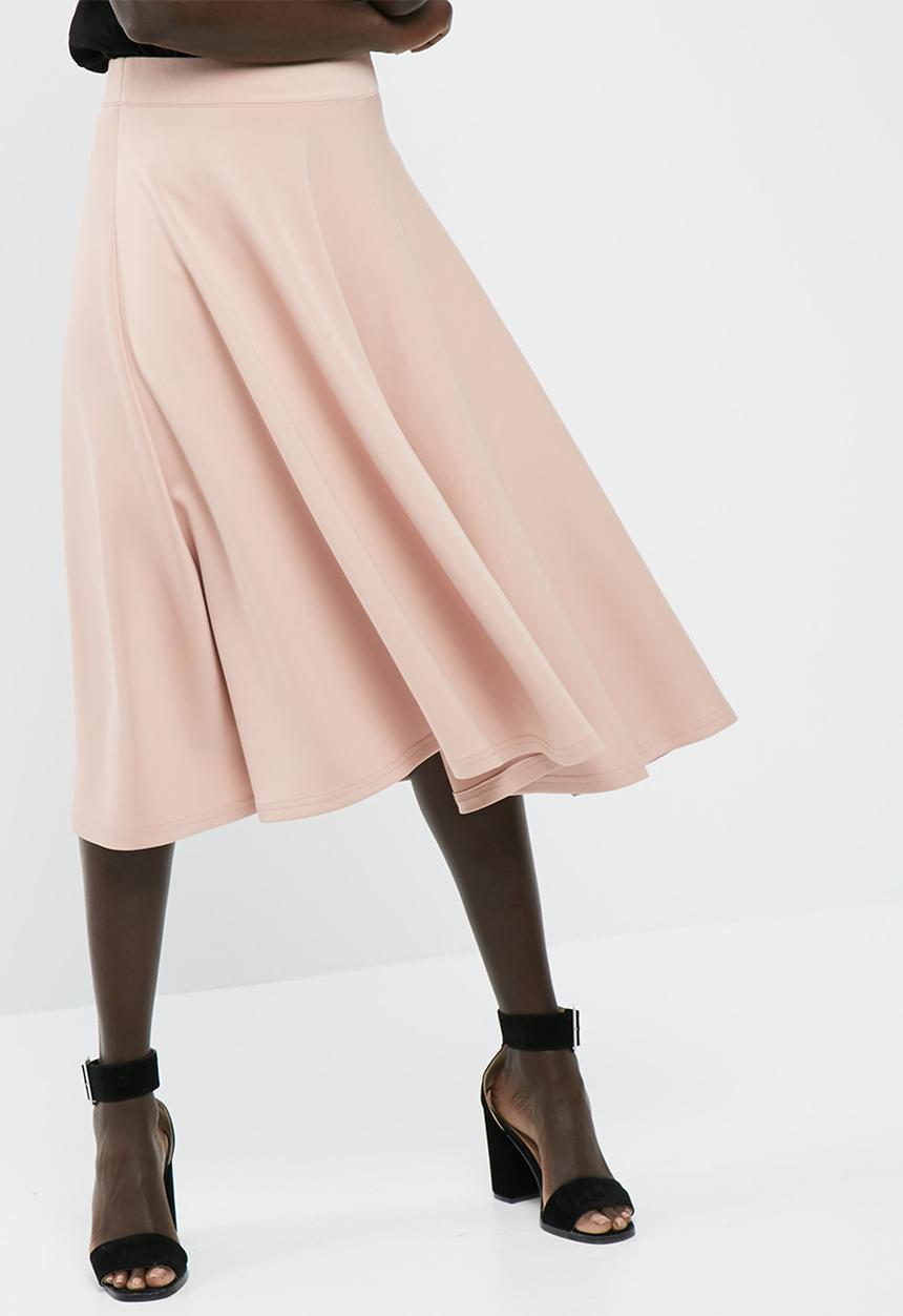 dailyfriday - Full midi scuba skirt