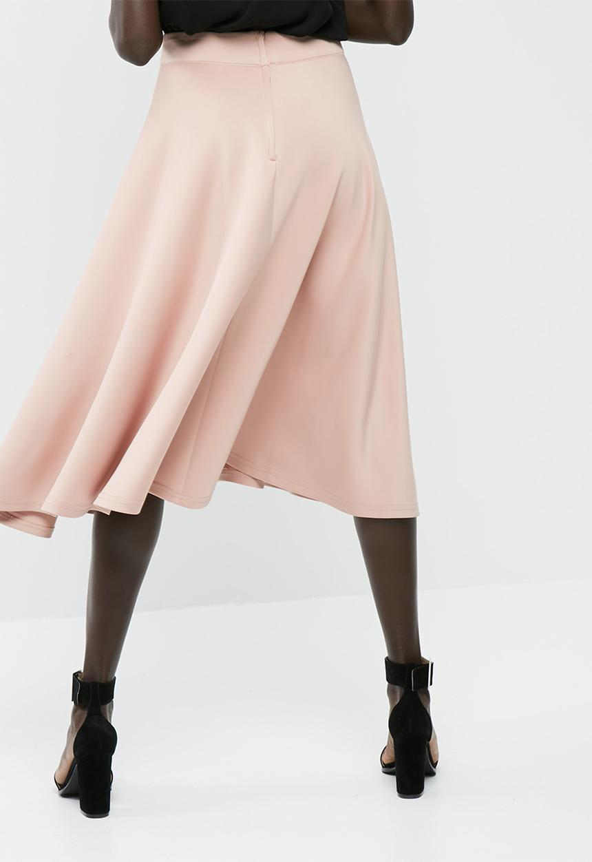 dailyfriday - Full midi scuba skirt
