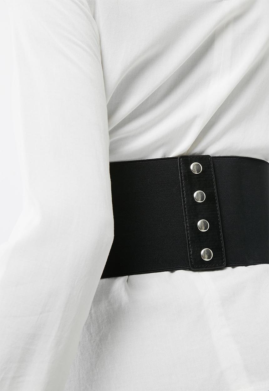 Missguided - Faux leather lace up belt