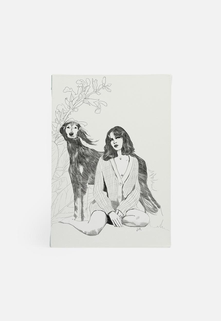 Jenny Liz Rome - A girl and a dog