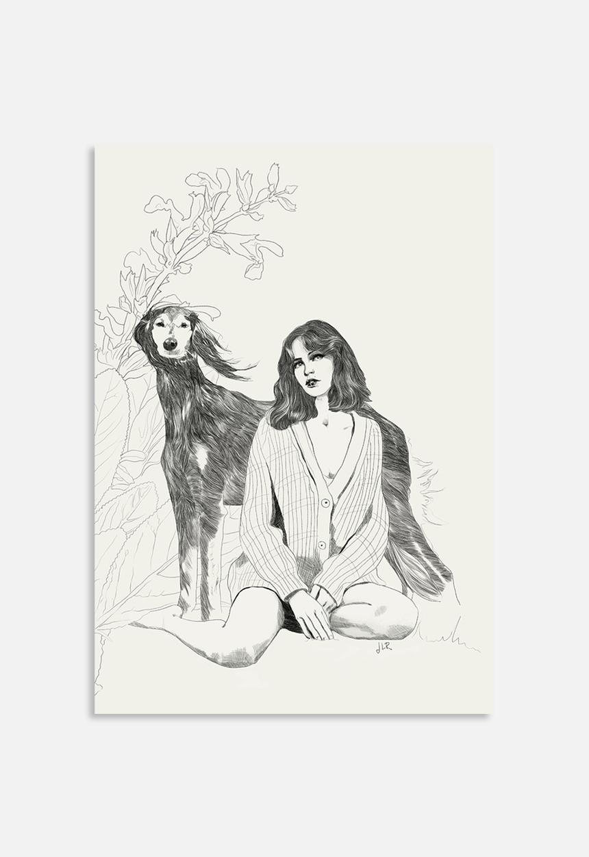 Jenny Liz Rome - A girl and a dog