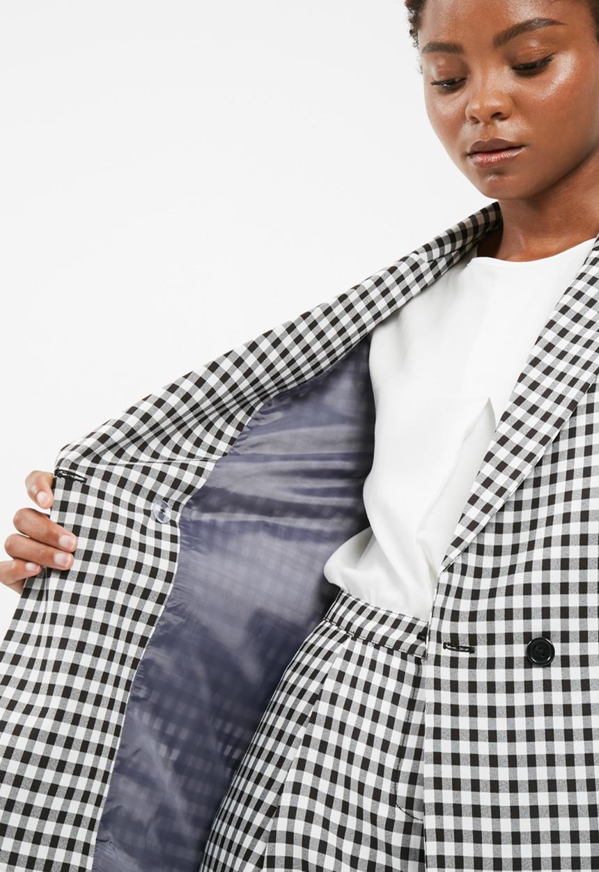 dailyfriday - Gingham suit jacket