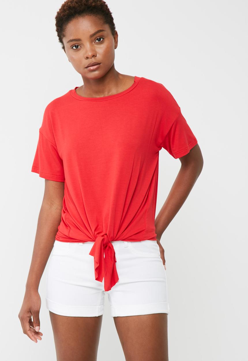dailyfriday - Knot front detail tee