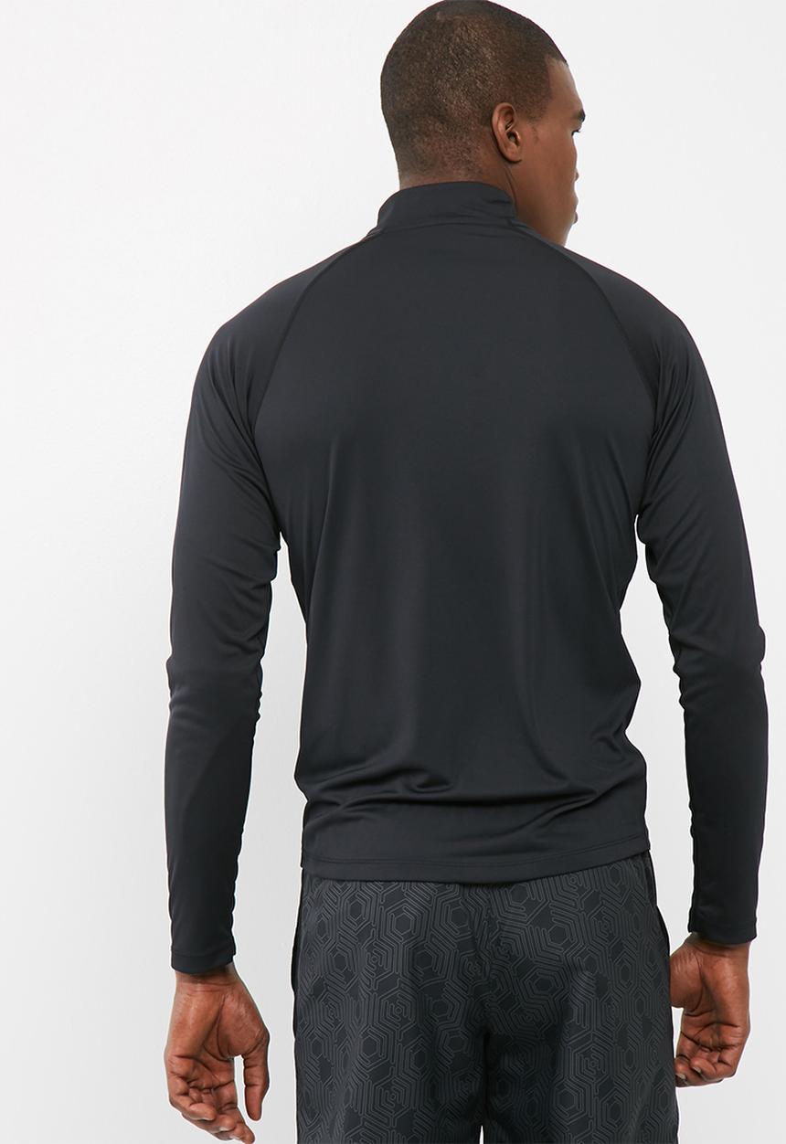 ASICS - Stripe half zip tee