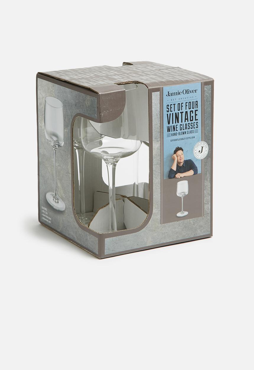 Jamie Oliver - Vintage wine glass set of 4