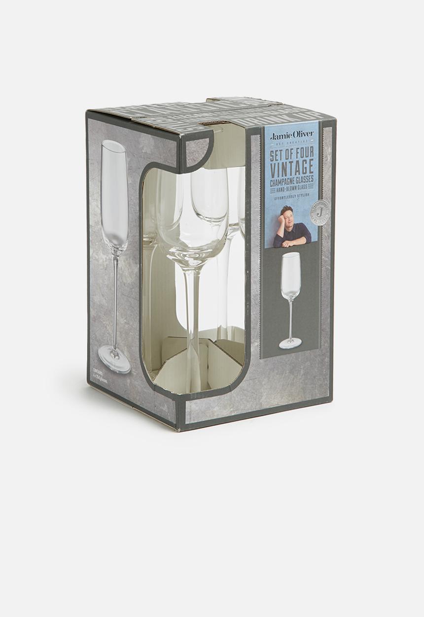 Jamie Oliver - Vintage champagne glasses set of 4
