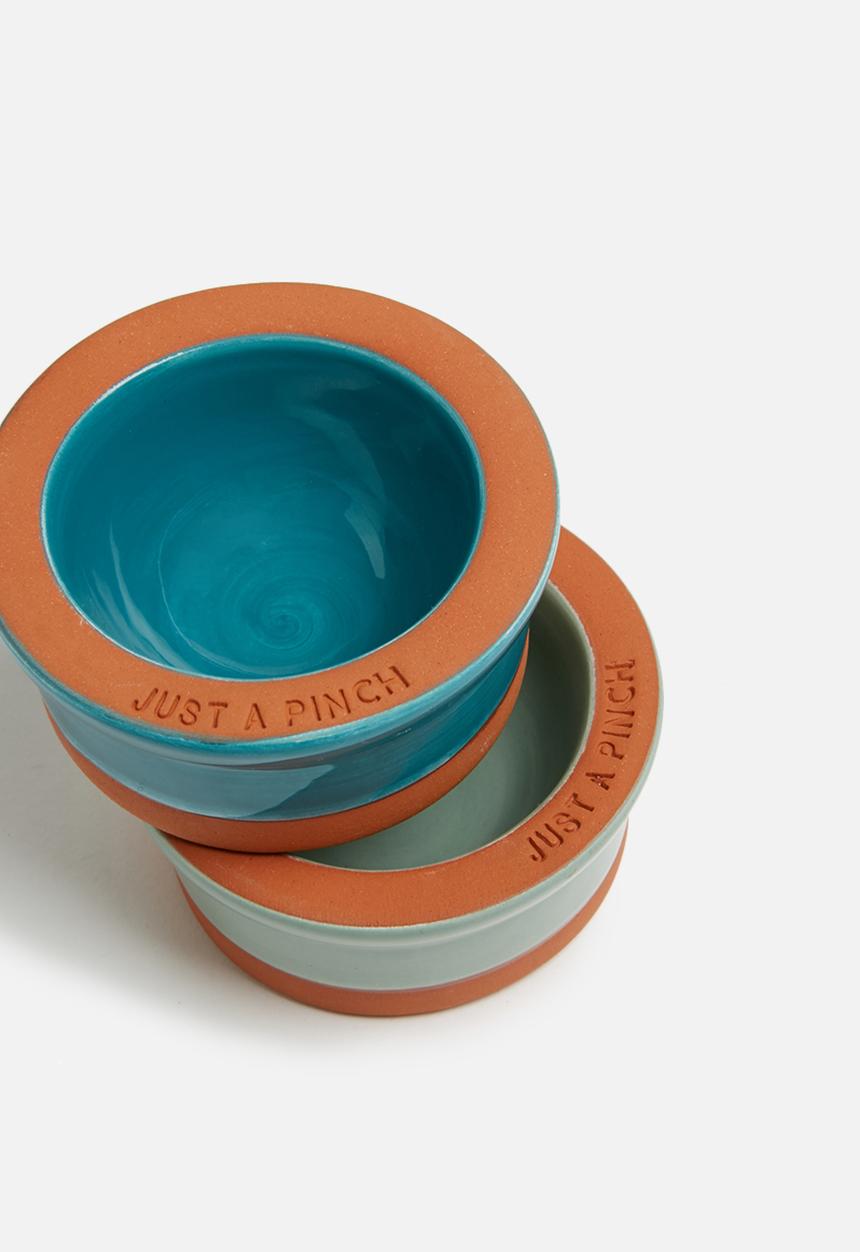 Jamie Oliver - Terracotta pinch pots set of 2