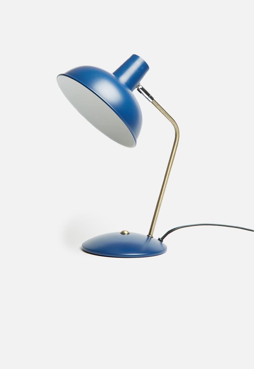 Present Time - Hood desk lamp - metal matt dark blue