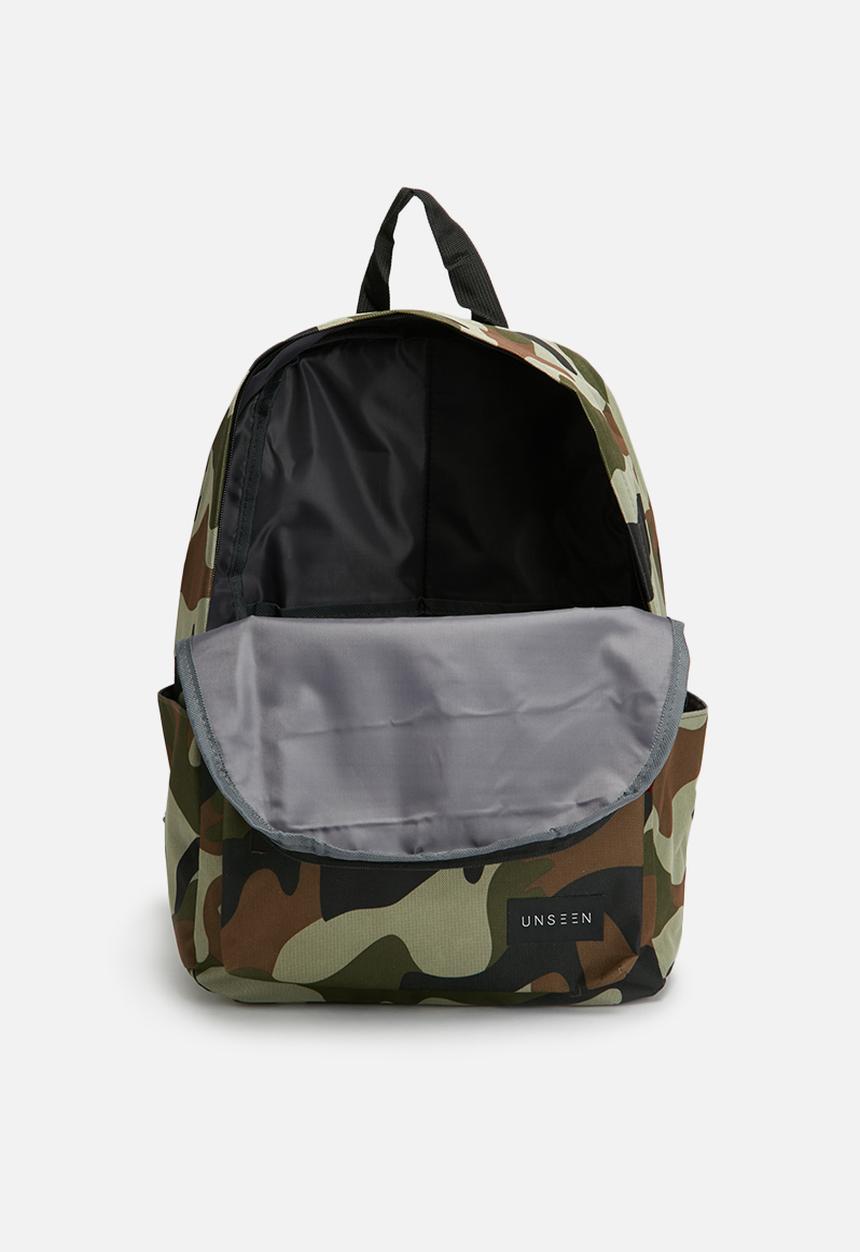 UNSEEN - Camo backpack 