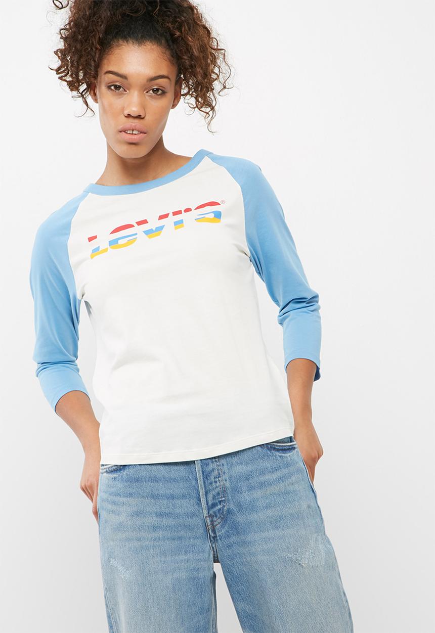 Levi’s® - The graphic raglan rainbow tee