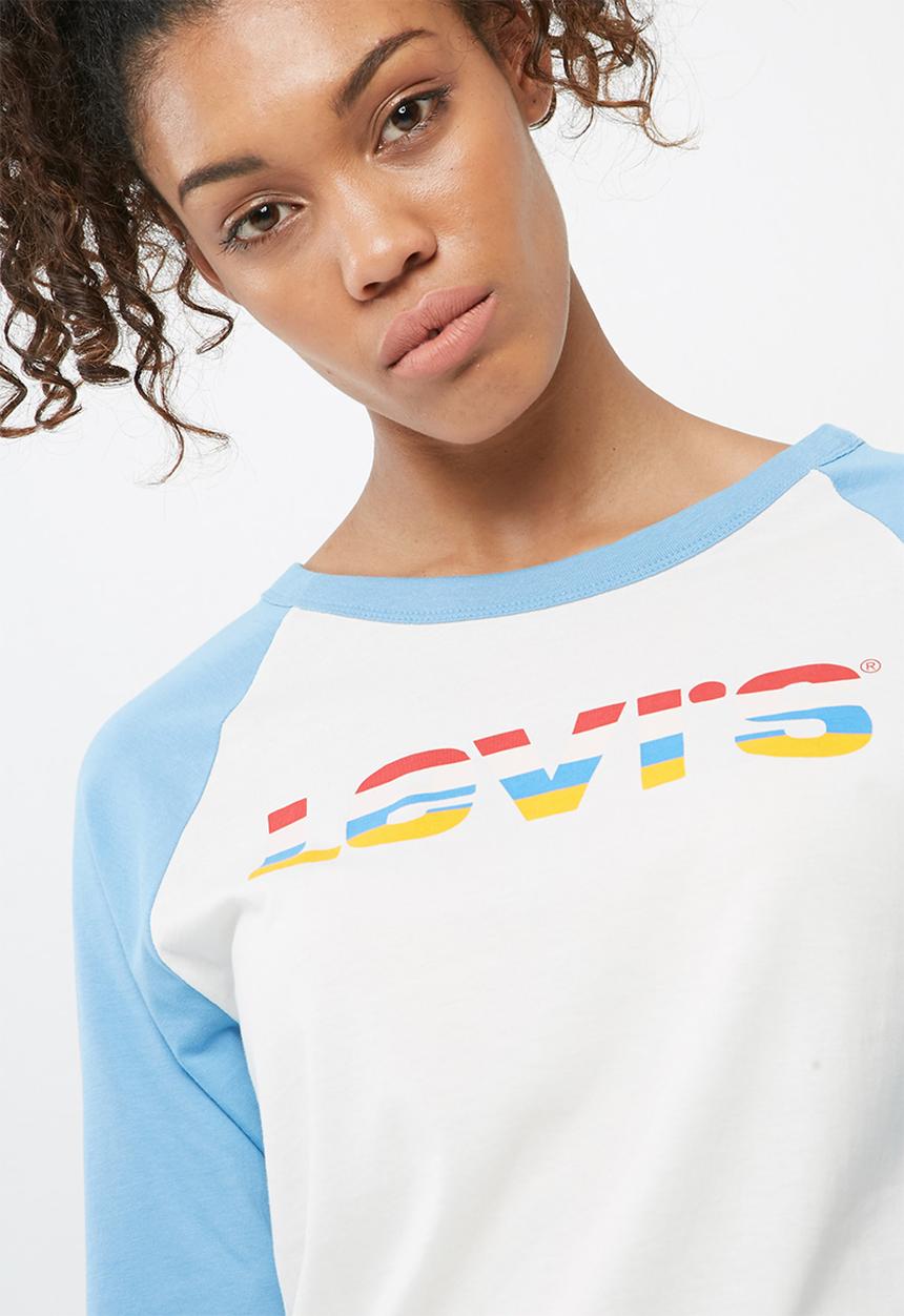 Levi’s® - The graphic raglan rainbow tee