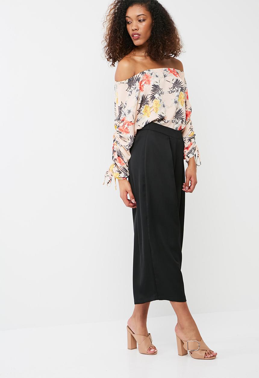 dailyfriday - Drawcord sleeve blouse