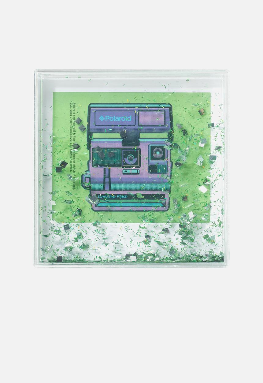 Polaroid - Glitter 4x4 frame