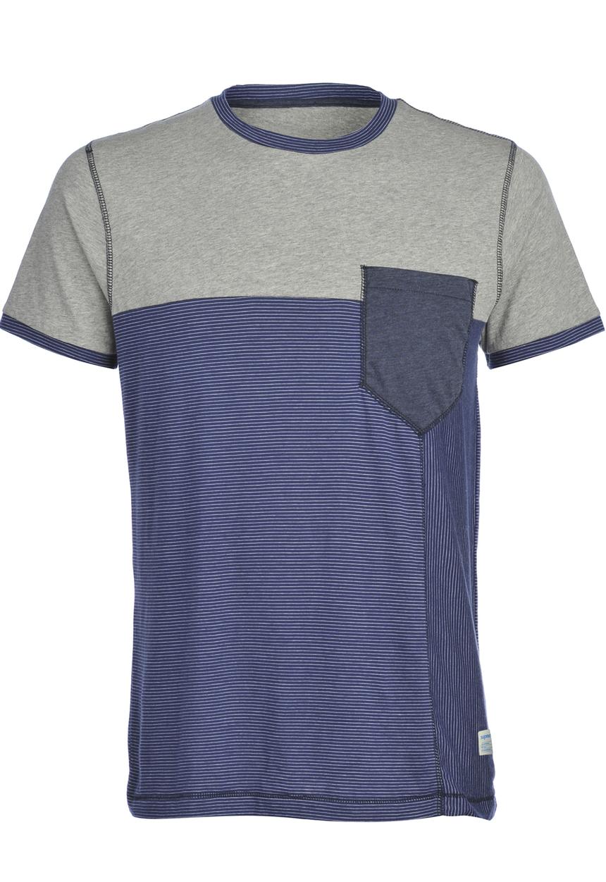 Supremebeing™ - Ignis Tee – Grey Navy