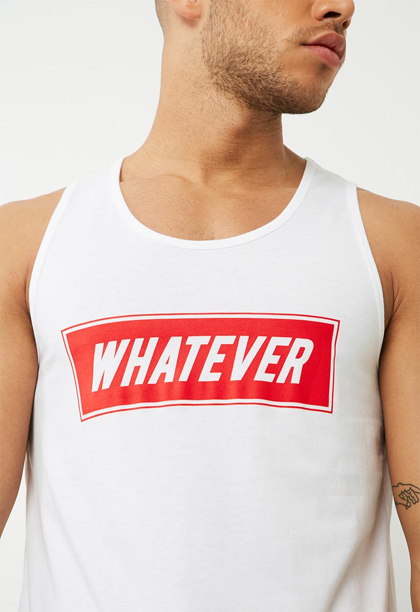 basicthread - Printed slim fit vest