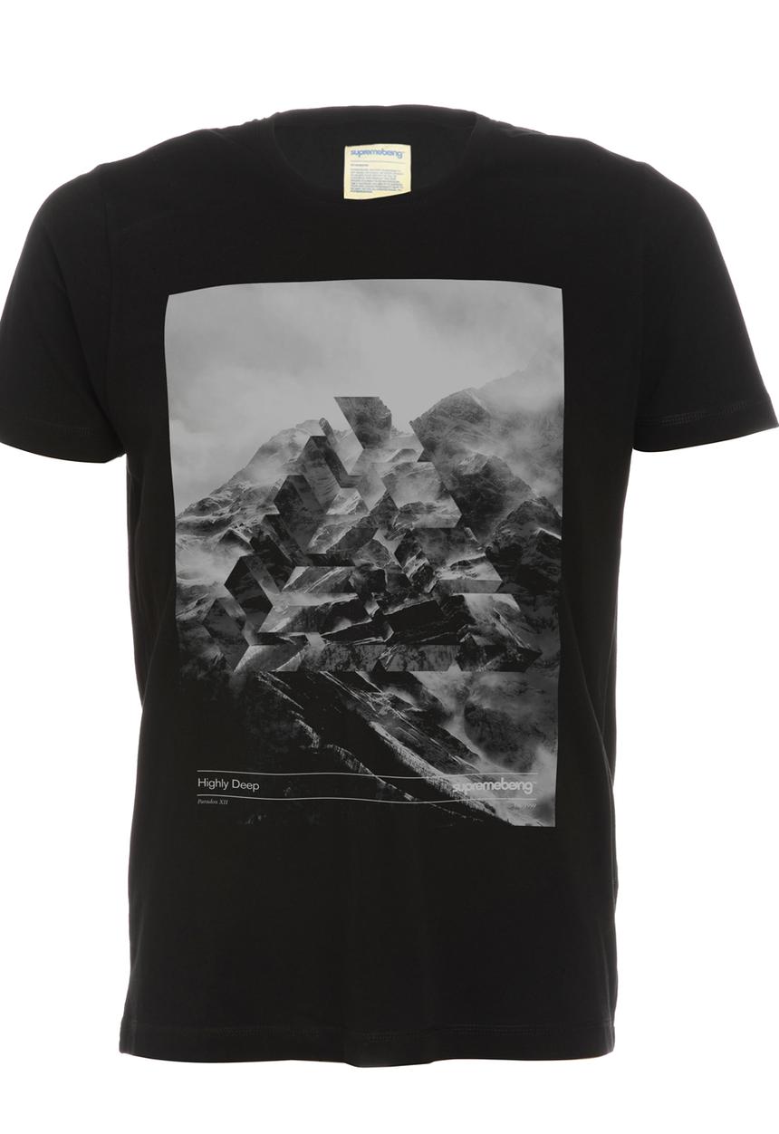 Supremebeing™ - Lifted  Tee– Black