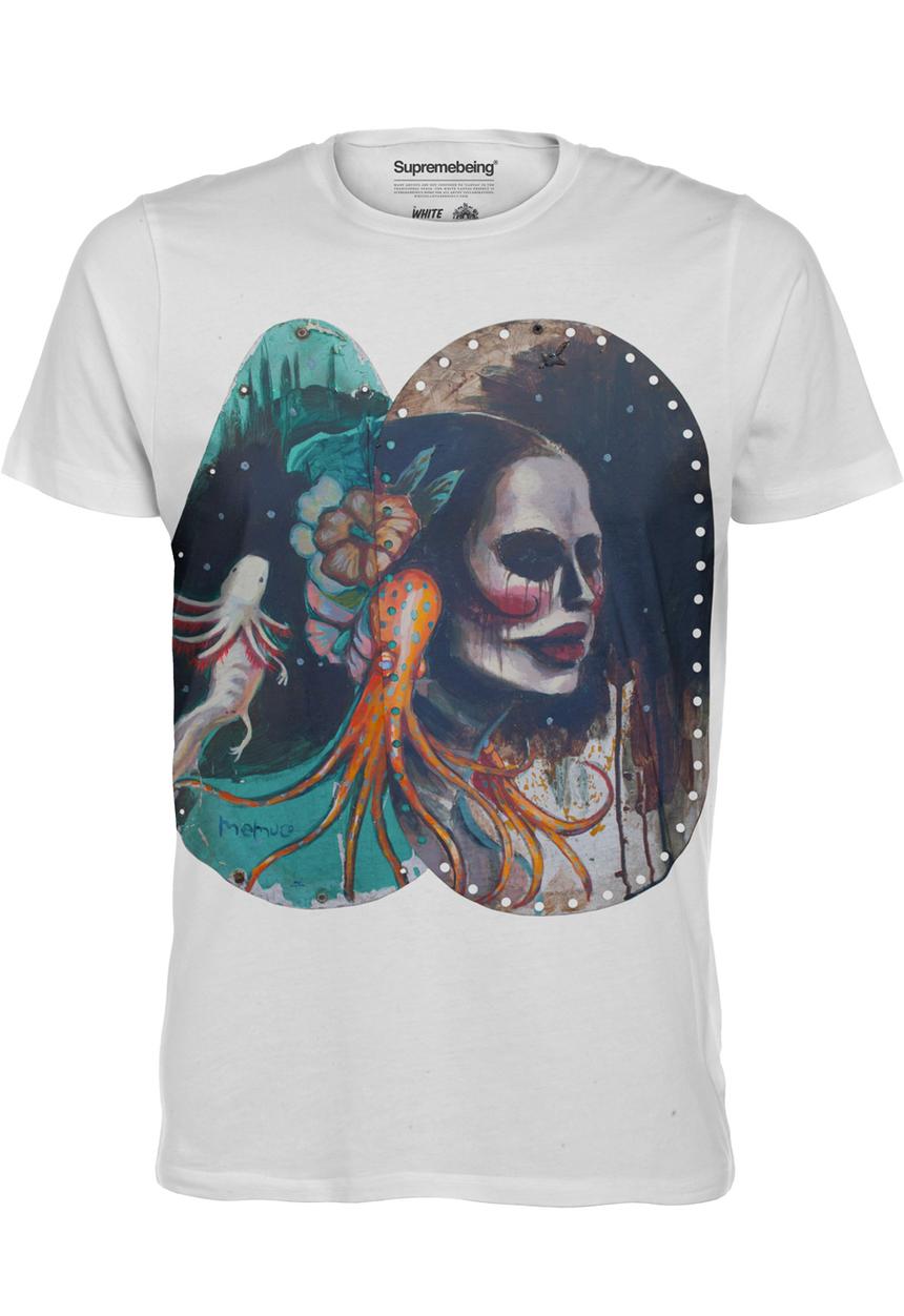 Supremebeing™ - Memuco Tee – White