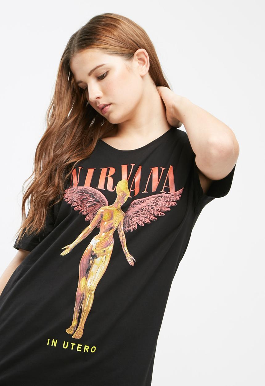 Missguided - Nirvana oversized t-shirt