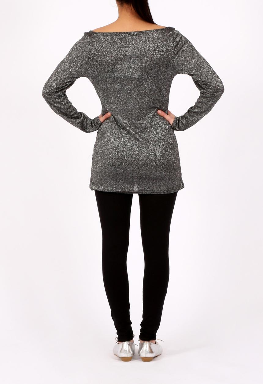 Two Clothing - Long Sleeve Pocket Tee – Silver
