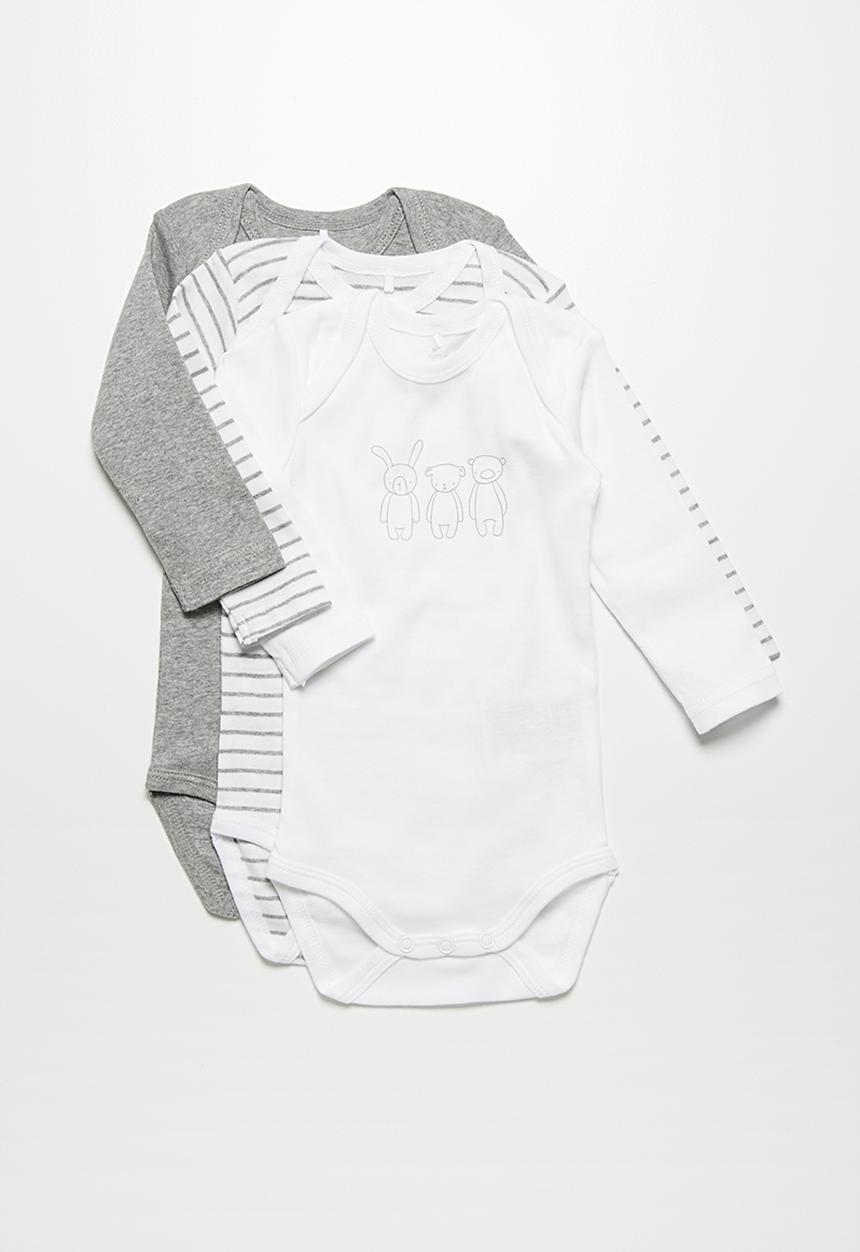 Name It - 3-Pack babygrows