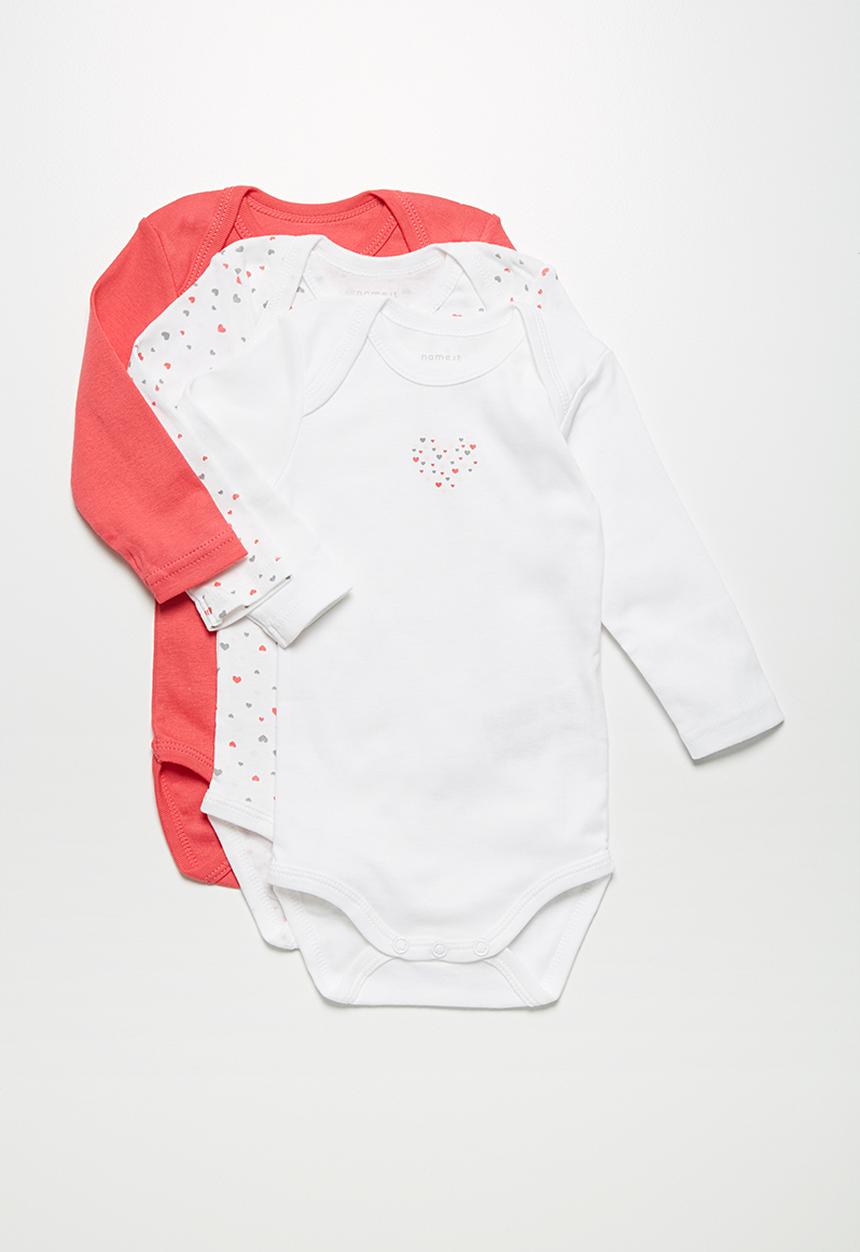 Name It - 3-Pack babygrows