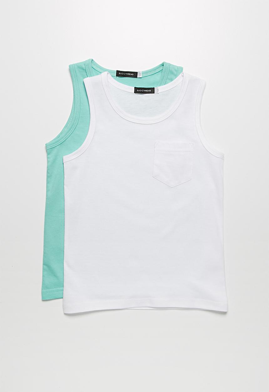 basicthread - 2-Pack pocket vest