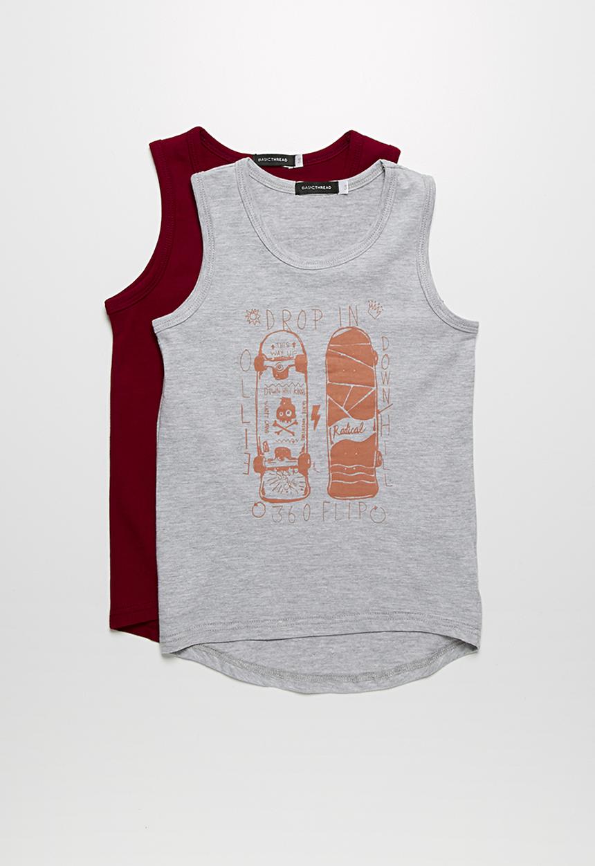 basicthread - 2-Pack skate vests