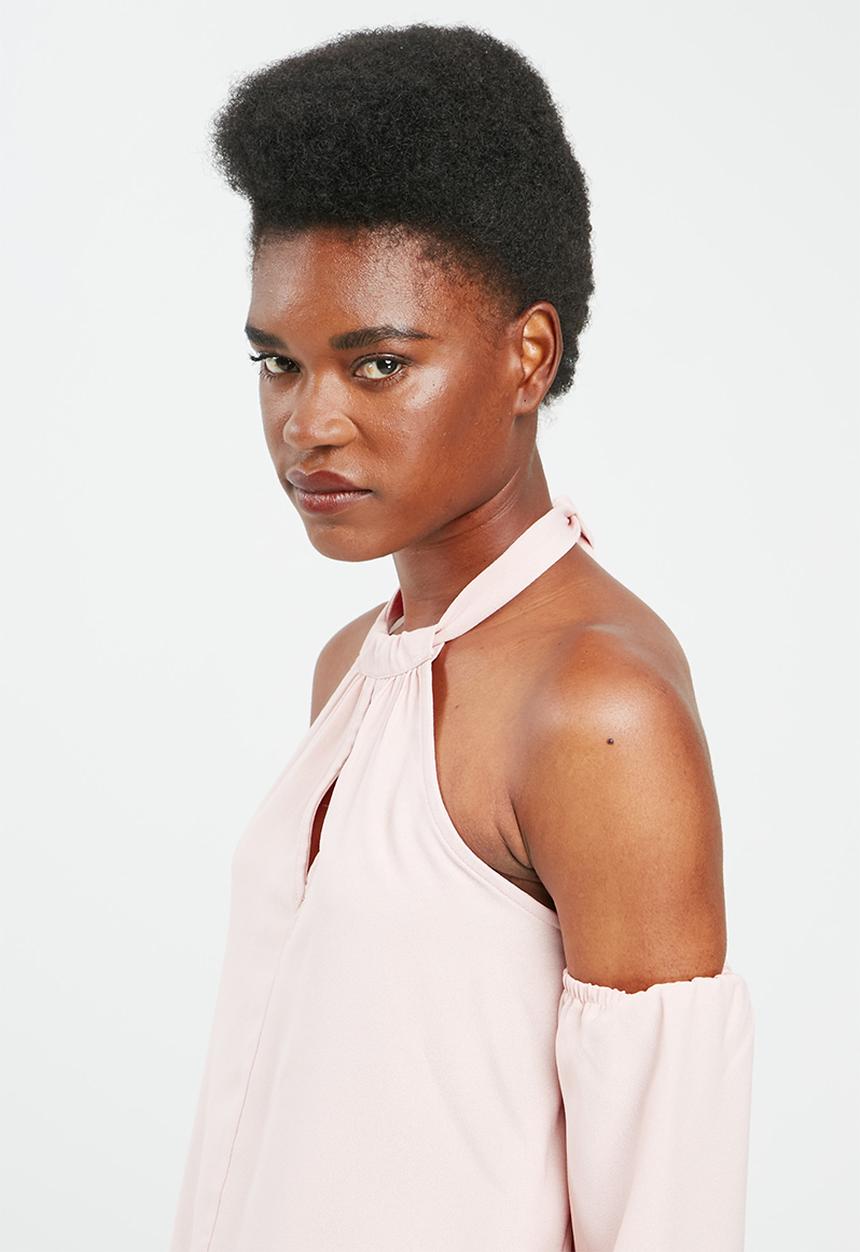 dailyfriday - Knotted keyhole blouse