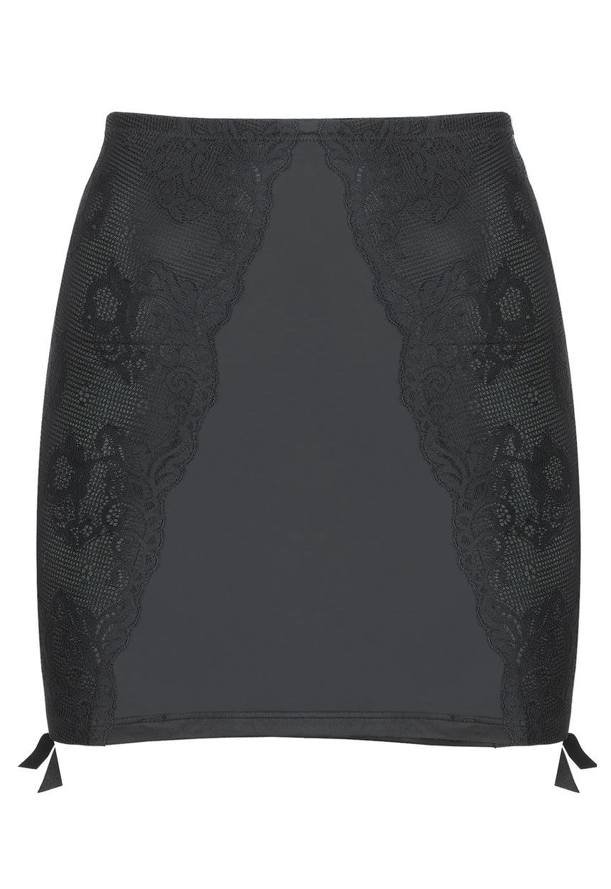 Flexees Shapewear - 90th Anniversary Lace Half-Slip – Black