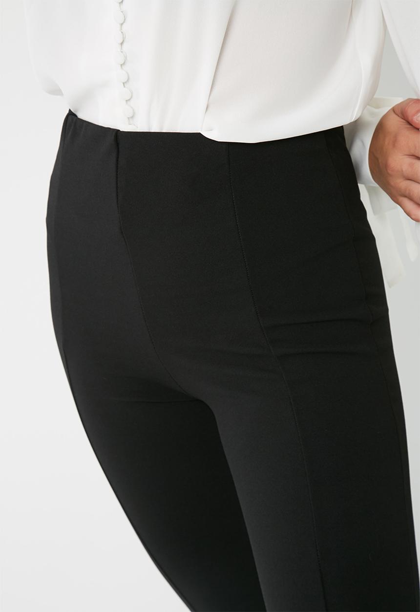 Missguided - Split front flare trousers