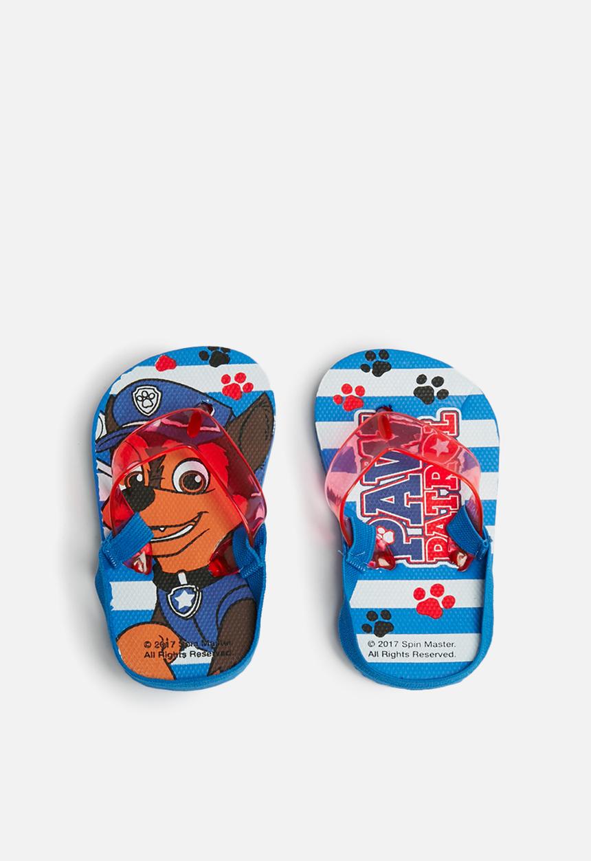 Character Fashion - Paw Patrol flip flops