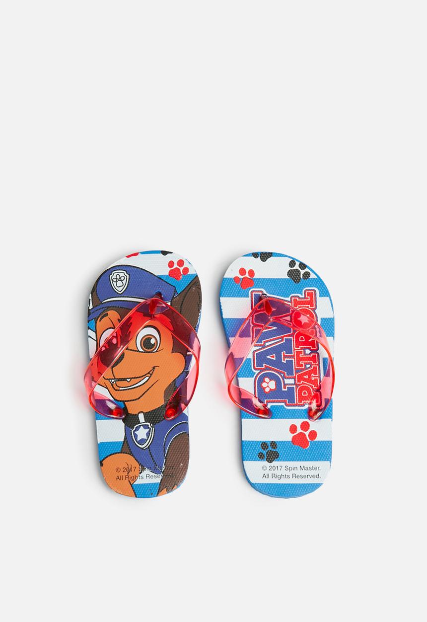 Character Fashion - Paw Patrol flip flops