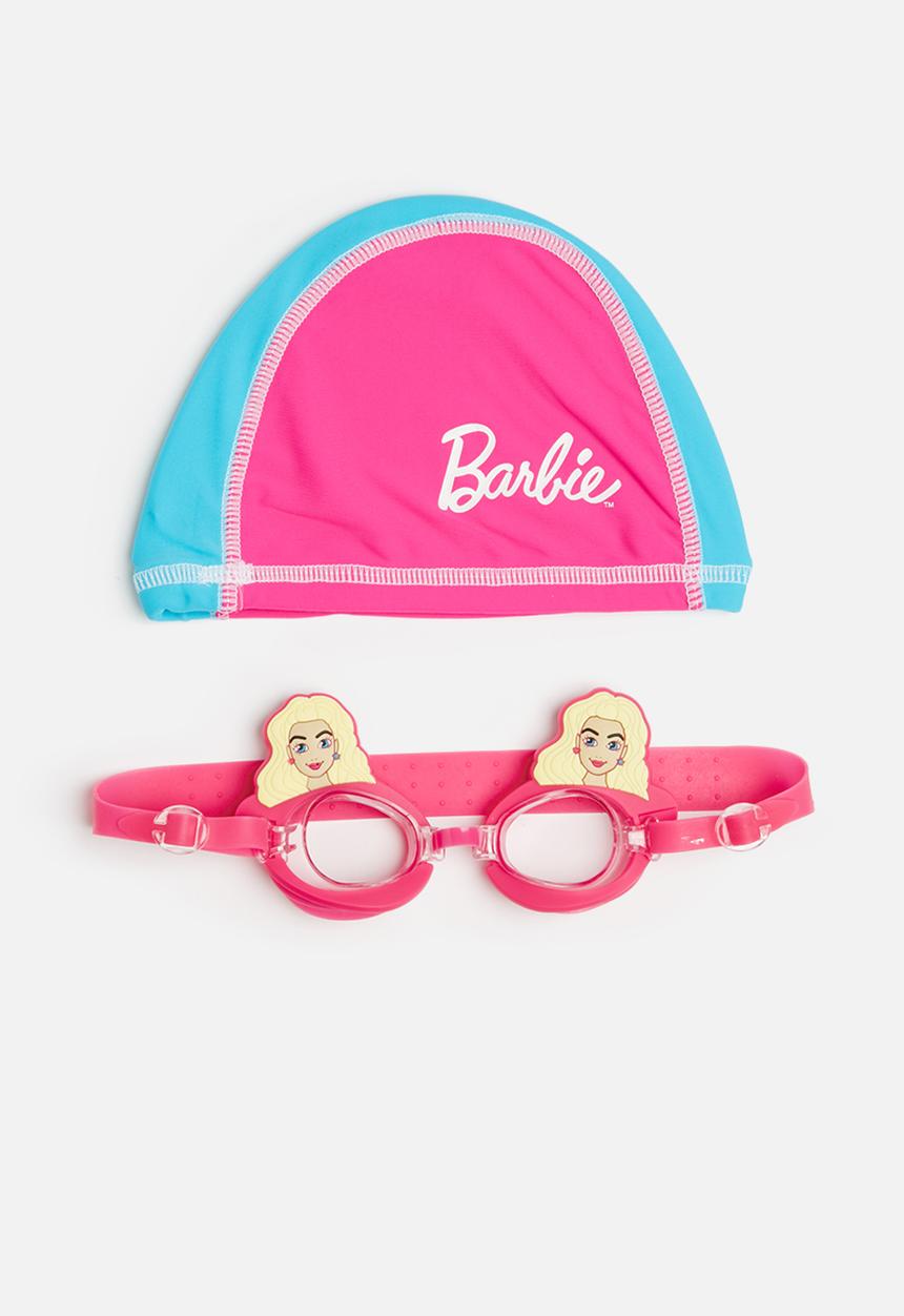 Character Fashion - BARBIE swimming goggles and cap